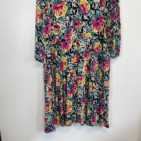 Torrid Betsy Johnson Floral Snap Front Babydoll Dress - Picture 10 of 13